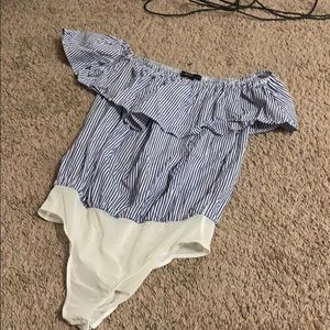 Off shoulder bodysuit